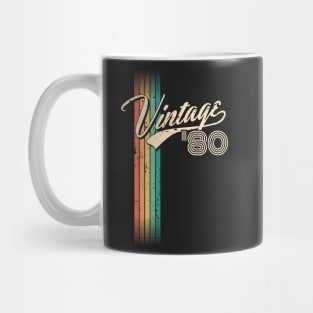 40th birthday gifts for men and women 1980 gift 40 years old Mug